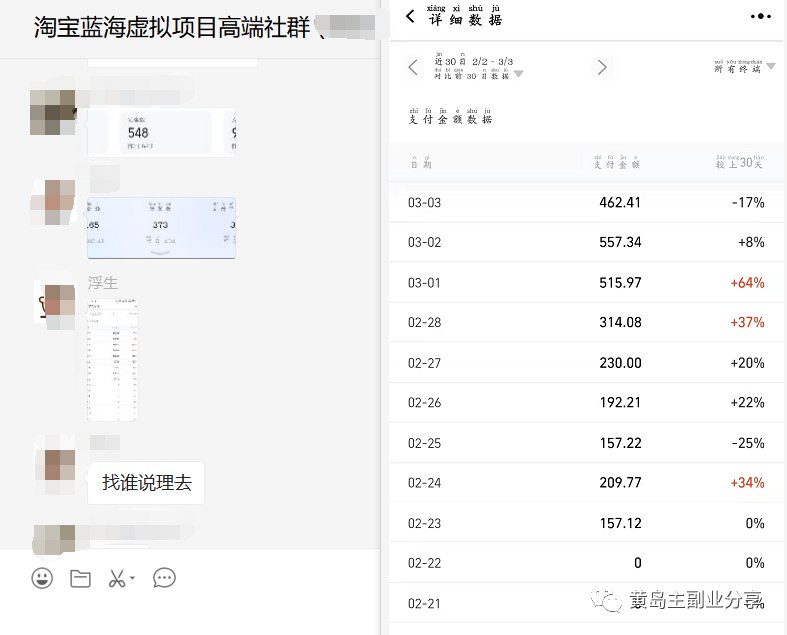 淘宝蓝海虚拟项目陪跑训练营5.0：单天478纯利润（无水印）